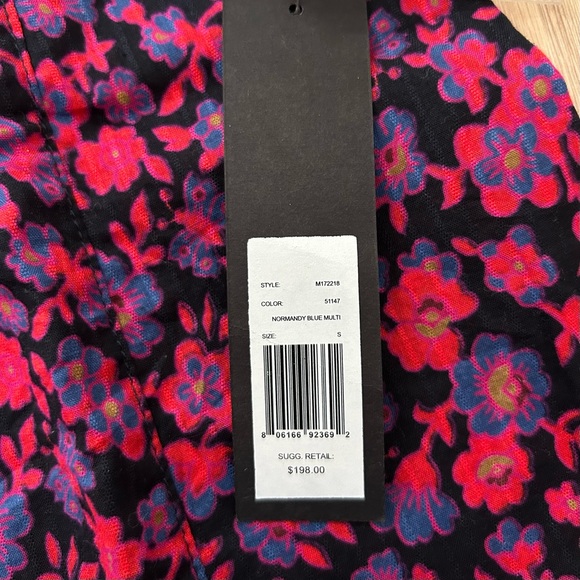 NWT Marc by Marc Jacobs flower pattern sleeveless shirt - Picture 6 of 6